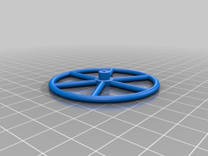 landingwheel foamiedepron modello rc aerei giocattolo gioco accessori daniel noree ruote di atterraggio aereo 3D print model - Mito3D