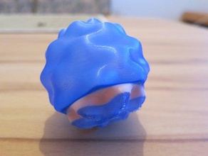 esféricos harmônicos de natal esfera matemática a arte física 3d print model - Mito3D