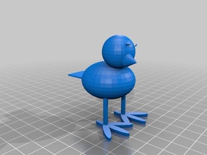 ducken duckchicken 3d drucken 3d print model - Mito3D