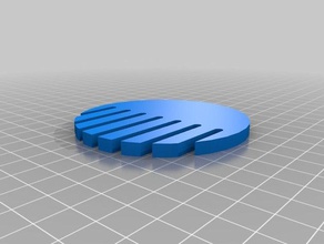 cerchio linee kreis mit linien arredamento decorativo oggetto 3d print model - Mito3D