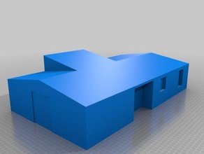 groupe de bâtiment 3d l'impression 3d print model - Mito3D