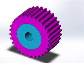 grippy knob 5mm diameter stepper motor shaft 3d printer accessories mh3000 mh3000r1 ord solutions 3d print model - Mito3D
