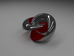 mobius halka matematik 3d print model - Mito3D