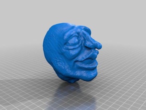 my scan 22 scans replicas character head human makerbotdigitizer sculpey sculpture 3d print model - Mito3D