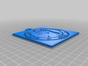 il mio personalizzato lithopane napol&eacuteon 3 2 d arte 3d print model - Mito3D