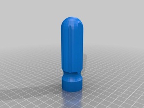 step drill bit handles tools customized 3d print model - Mito3D