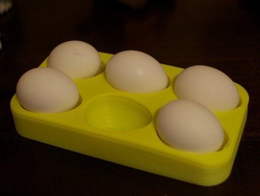 yumurta tepsisi mutfak yemek karton lulzbot 3d print model - Mito3D