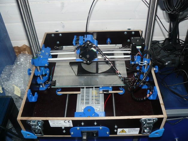 support ventilateur verser la tobeca 3d l'impression 3D print model - Mito3D