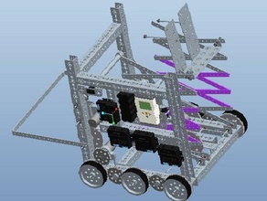 jack-in-da-box la robotica 5477 prima di ftc innovo e cargo ascensore forbice team 3d print model - Mito3D