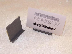 business card cavalletto altri holder ufficio 3d print model - Mito3D
