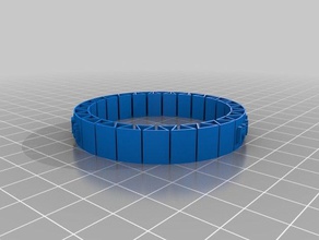 pulsera maria las pulseras personalizado 3d print model - Mito3D
