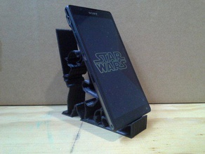 yoda akıllı telefon sahibi mobil star wars tablet 3d print model - Mito3D