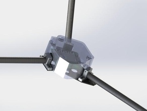 tricopter gövde tasarımı rc araç kk 3d print model - Mito3D