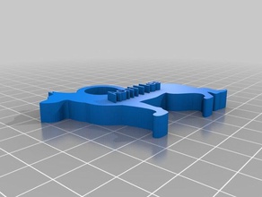 achilles Schlüsselanhänger angepasst 3d print model - Mito3D