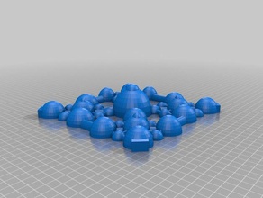 mars bubble city 3d printing 3d print model - Mito3D