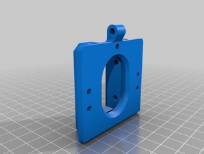 bulldog extruder modified mount hadron ord bot 3d printer extruders holder 3d print model - Mito3D