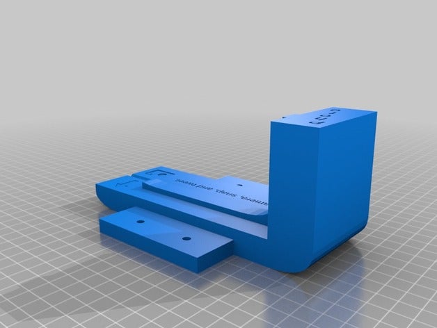 3d printable bracket monitorchange pond lily dam removal new haven printing photo 3D print model - Mito3D