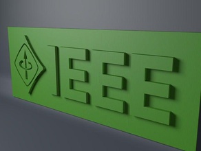 ieee-logo engineering 3d print model - Mito3D