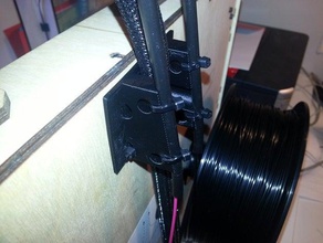 Replikator-filament-Rohr-Halterung 3d Drucker Teile 3d print model - Mito3D