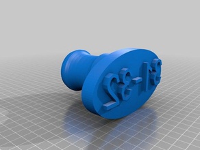 meine angepasste individuelle Stempel Zeichen logos 3d print model - Mito3D