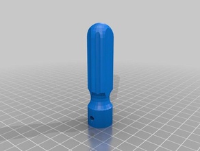 v2 4mm drill bit handles tools customized 3d print model - Mito3D