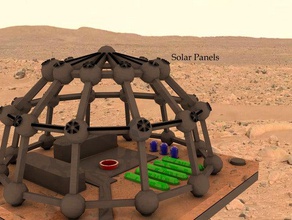 martion 3 katmanlı taban 3d baskı makerbotmars 3d print model - Mito3D