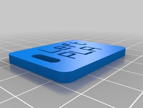 left pla organization customized 3d print model - Mito3D