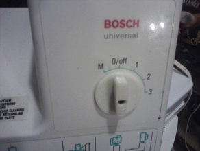 bosch universal kitchen machine knob dining 3d print model - Mito3D
