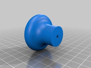 rodada botão decoração 3d print model - Mito3D
