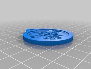 my customized keychain lithopane keychains 3d print model - Mito3D