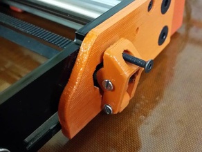 idler tensioner 3d printer parts ormerod reprappro y-belt y-idler 3d print model - Mito3D