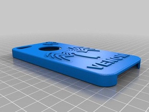 iphone 5 case venon v20 relieve 3d printing spiderman venom 3d print model - Mito3D