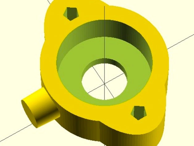 da vinci 10 Achse Lager Halter 3d Drucker Teile xyzprinting 3D print model - Mito3D