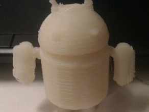 smaller lovable google android other robot toy 3d print model - Mito3D