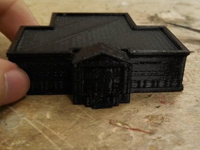 carnegie edifício edifícios estruturas 3d print model - Mito3D