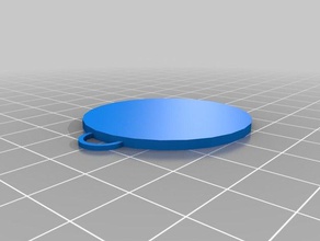 my customized oval keychain2 keychains 3d print model - Mito3D