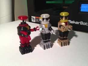 b9 lost space model robots danger science fiction toy 3d print model - Mito3D