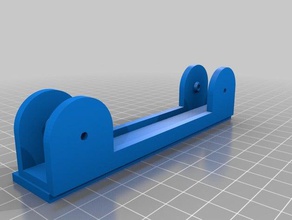meine angepasste filament spool-roller lego Basis 3d Drucker Zubehör 3d print model - Mito3D