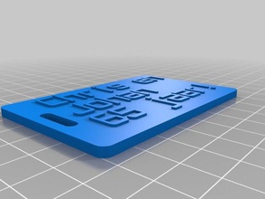 chris johan 65 organización personalizado 3d print model - Mito3D