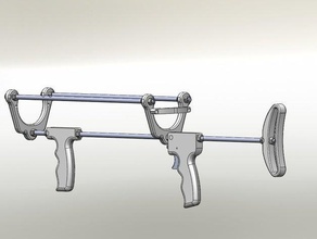 catabolt sport outdoors gun launcher slingshot 3d print model - Mito3D