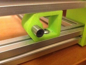 simple between frame y-rod mounts mendelmax 3d printer parts 10mm 12mm 8mm 3d print model - Mito3D