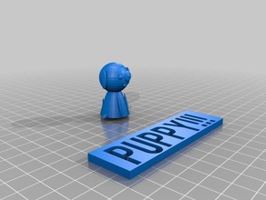 puppy 3d printing 3d print model - Mito3D