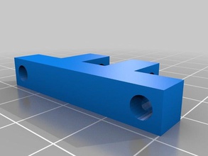 einfache 40mm Lüfter Halter gregs carraige 3d Drucker Teile Scharnier mount prusa reprap 3d print model - Mito3D