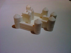 castle buildings structures 3d print model - Mito3D