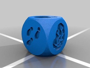 zombie dice 2 toys games 3d print model - Mito3D