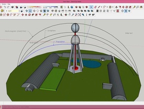 base de marte reto los edificios estructuras makerbotmars 3d print model - Mito3D
