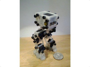 mini rofi la robótica bípedo modelo printbot replicator2 3d print model - Mito3D