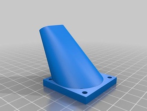dukt ver 3 d de l'imprimante pièces coolink fan kanal reprap wentylat 3d print model - Mito3D