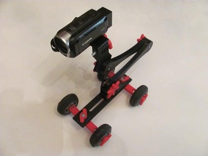 vídeo de skate dolly câmera cativo porca fotografia videografia 3d print model - Mito3D