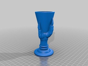 saint graal art calice la griffe de coupe l'aigle jeu des trônes gobelet 3d print model - Mito3D